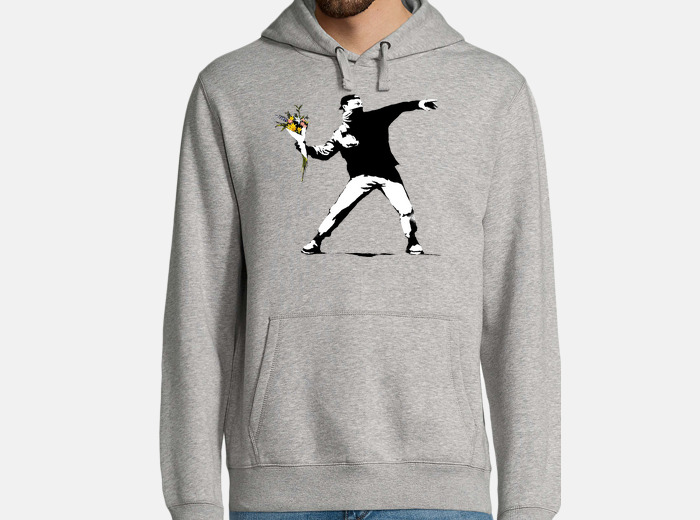 Hoodie banksy discount