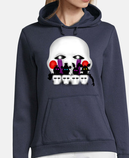 fnaf. jersey con cappuccio