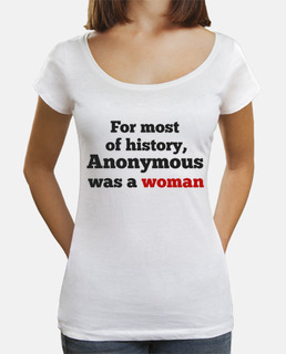 For most of history, Anonymous was a wom