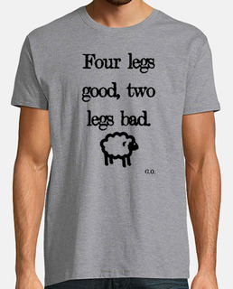 Four legs good two legs bad  George Orwell Shirt