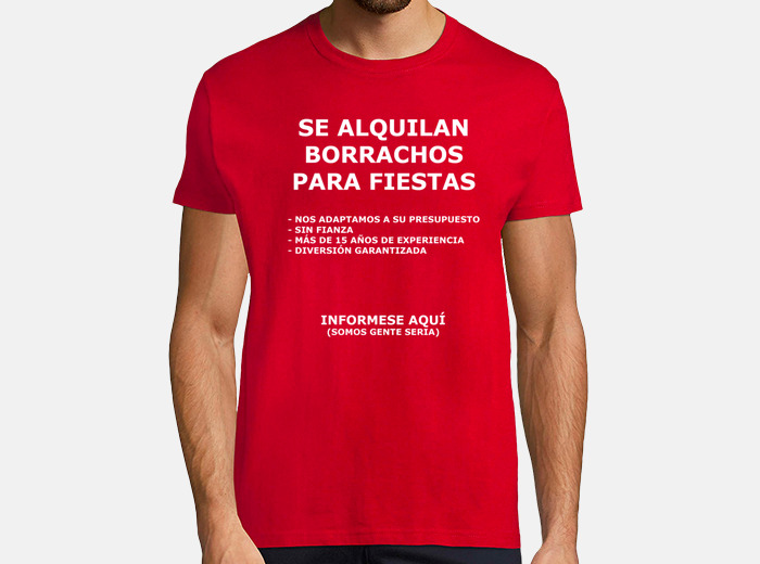 Playera frases borrachos laTostadora Mexico
