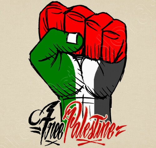 Tee-shirt Palestine Libre | tostadora.fr
