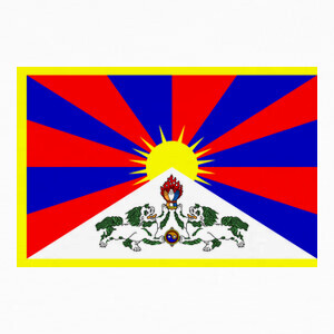 free tibet flag T-shirts