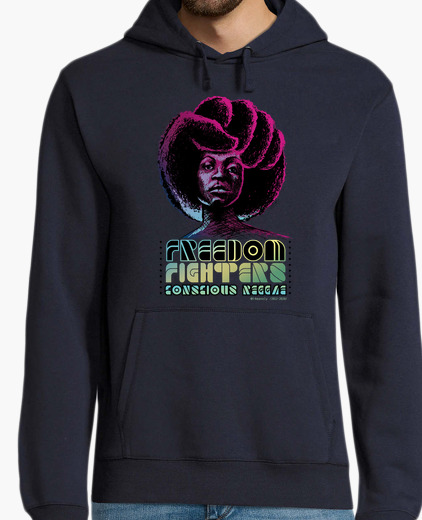 Freedom fighters conscious reggae 2012 hoodie