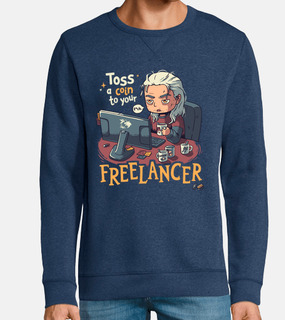 freelancer the witcher geralt sweatshirt