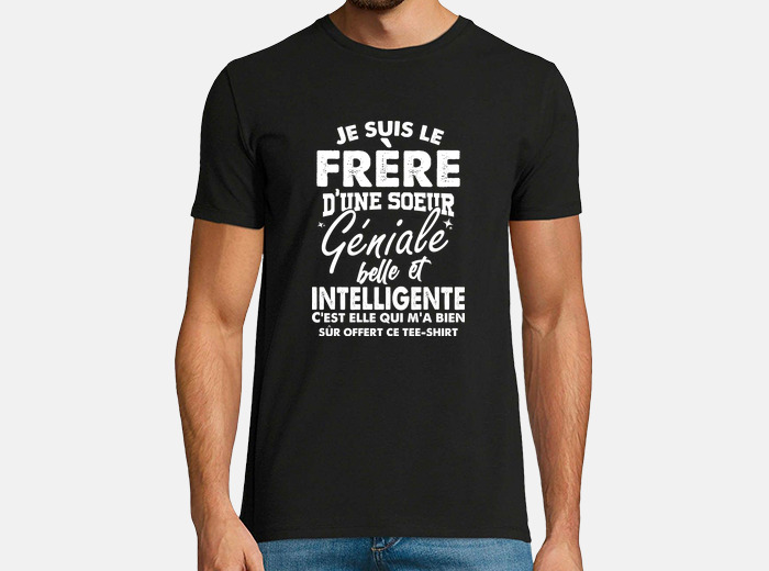 T shirt best sale frere et soeur