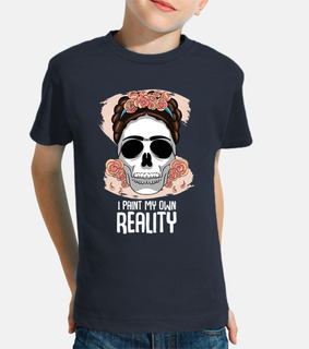 Frida Floral Skull