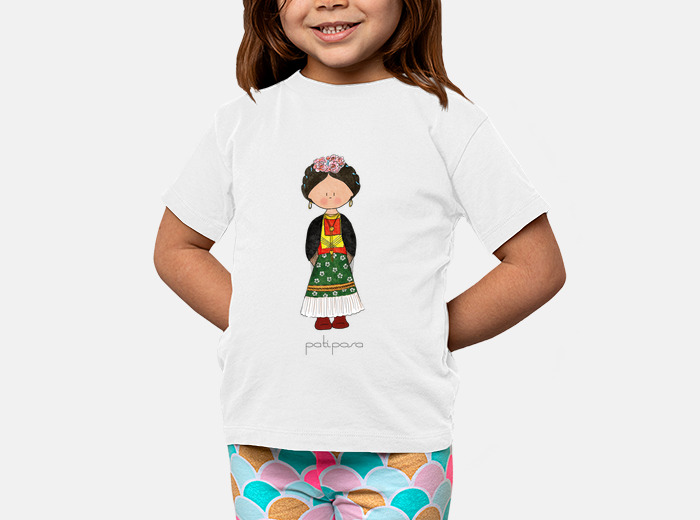 Playeras de frida discount kahlo para niñas