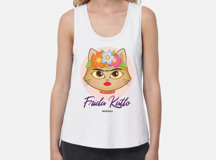 frida kahlo cat shirt