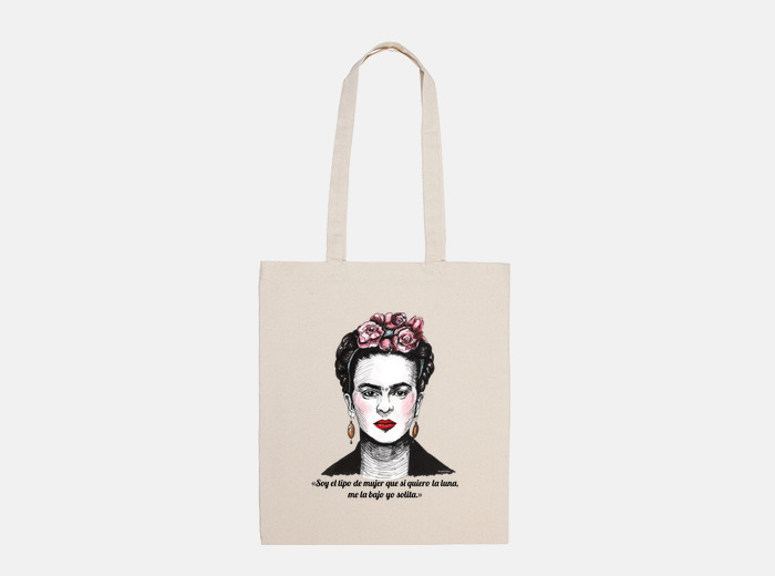 PerCasa - Frida Kahlo Tropical Tote Bag by Disaster Designs