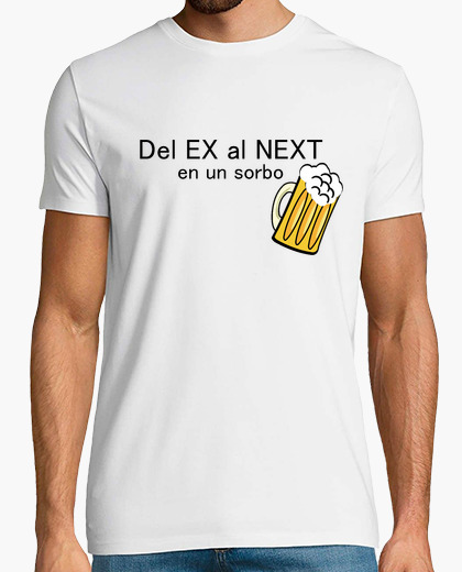 From the ex to the next in a sip t-shirt