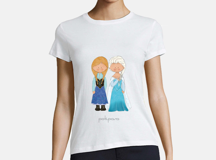 Camiseta frozen. mujer laTostadora