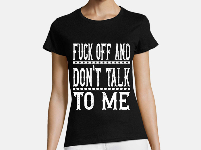 Mens Fuck-Off Printed T Shirt Novelty Short Sleeve 100% Cotton Top Tees