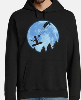 fuga con lo snowkite