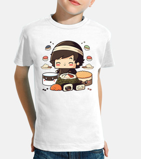 fumetto di sushi kawaii