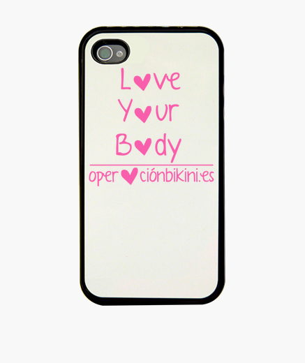Funda iPhone 4 Love Your Body