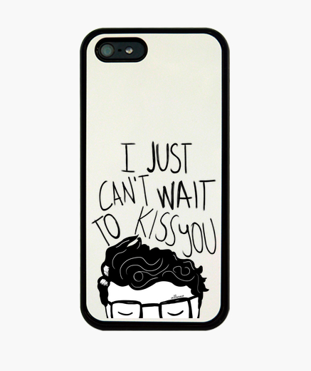 Funda iPhone I just can't wait to kiss you