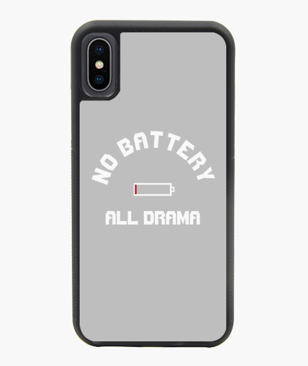 Funda iPhone X / XS No Battery - blanco