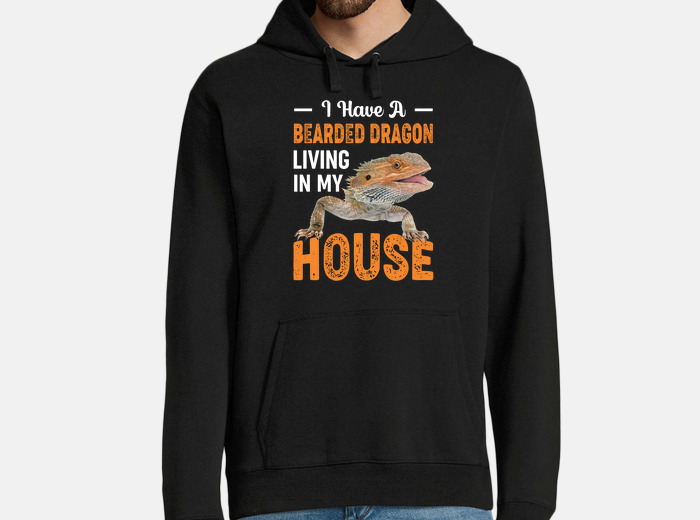 Funny bearded dragon hoodie tostadora