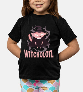 Funny Axolotl Halloween Witch Animals
