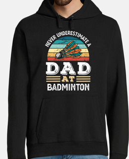 Funny Dad at Badminton Fathers Day Gift