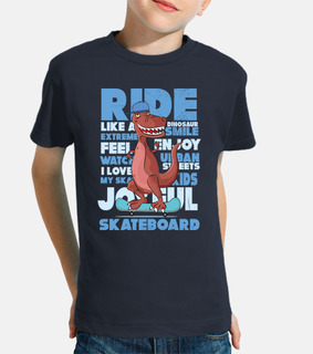 funny dinosaur t-rex skateboard