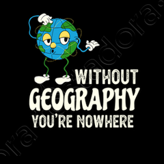 Funny geography teacher quote with glob... | tostadora