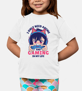 Funny I Need Anime and Gaming Gift Girl