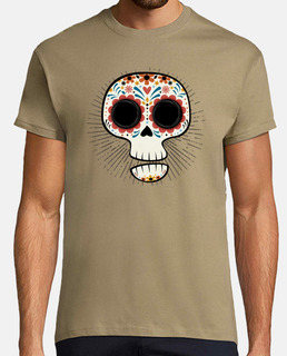 funny mexican skull - colorful mexican 