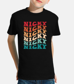 Funny Personalized Nicky Name Themed