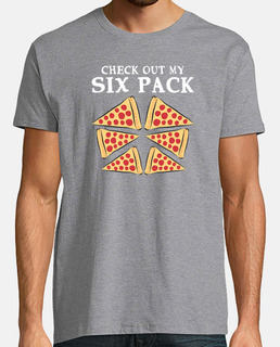 funny pizza six pack gym