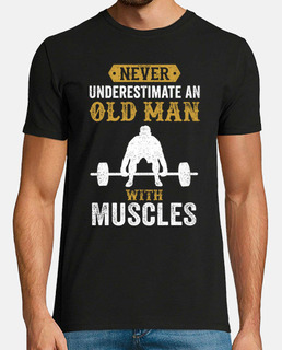 Funny Saying Weightlifter Old Man