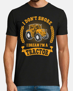 funny tractor farmer saying snore