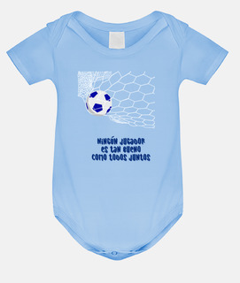 Fútbol. Juntos. Azul oscuro