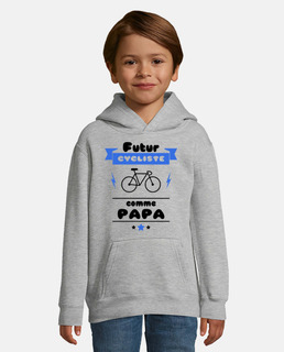 Futur cycliste comme papa