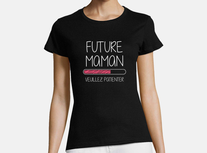 Tee-shirt future maman cadeau anniversaire