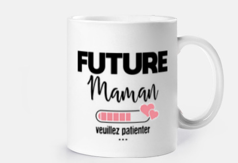 Future maman veuillez patienter
