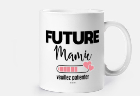 Future mamie veuillez patienter
