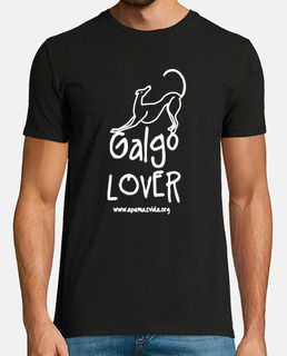 GALGO LOVER CHICO LETRA BLANCA
