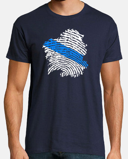 galicia on the dna - map t-shirt - t-shirt