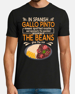 gallo pinto asador manchado definición