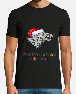 Game of Thrones, Stark, Camisa, Merry Christmas
