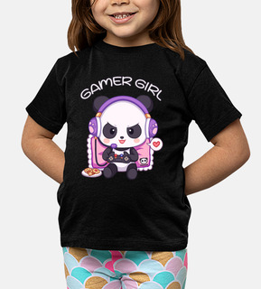 Gamer Girl Panda Gaming