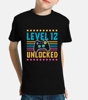 Gaming Level 12 Unlocked 12th Birthday