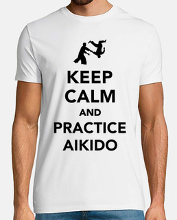 gardez le calme et pratiquer l'aïkido