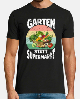 garten statt supermercado retro verduras