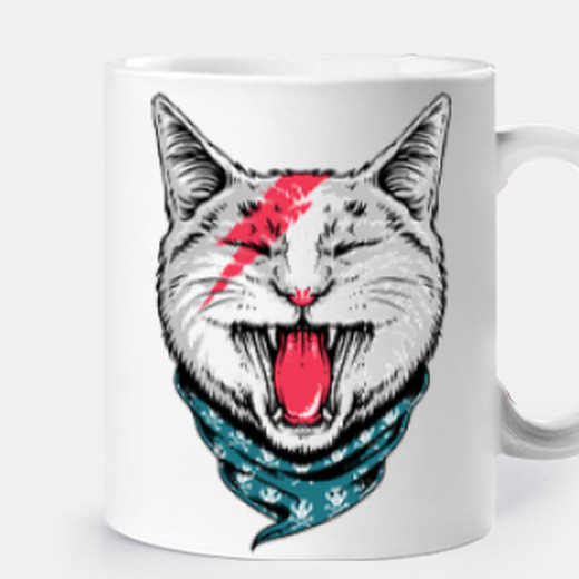 Taza gato roca | laTostadora