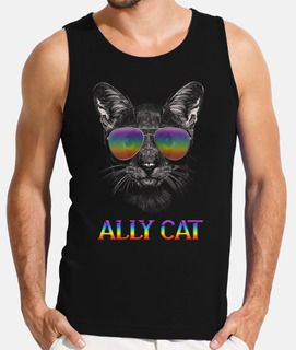 gato aliado arcoiris felino lgbtqia