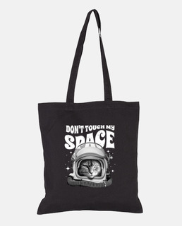 gato astronauta no toques mi espacio