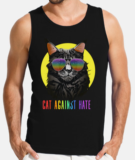 gato contra el odio arcoiris orgullo lg